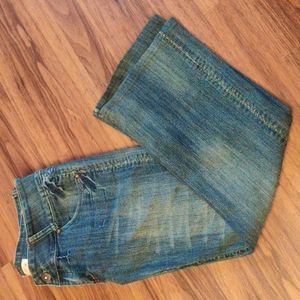 {Smash} Women's Wide Leg Capri Jeans
